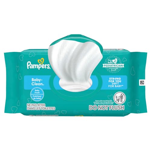 0037000755364 - PAMPERS BABY WIPES BABY FRESH SCENTED 1X POP-TOP PACKS 72 COUNT