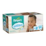 0037000824374 - GAMBLE PAMPERS SWADDLERS SENSITIVE DIAPERS SUPER PACK SIZE