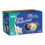 0037000825067 - EXTRA PROTECTION NIGHTTIME DIAPERS SUPER PACK CHOOSE YOUR SIZE