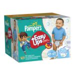 0037000827542 - GAMBLE PAMPERS EASY UPS TRAINERS SUPER PACK BOY SIZE 6 S4T 5T