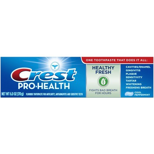0037000851196 - CREST PRO-HEALTH HEALTHY FRESH COOL PEPPERMINT TOOTHPASTE 6 OZ (PACK OF 3)