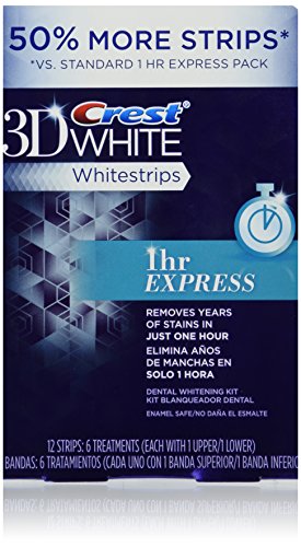 0037000855897 - CREST 3D WHITE 1 HOUR EXPRESS WHITESTRIPS