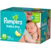 0037000862208 - PAMPERS BABY DRY DIAPERS, BONUS OR SUPER PACK, (CHOOSE YOUR SIZE)