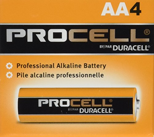 0037000865445 - DRCPC1500BKD - DURACELL PROCELL INDUSTRIAL BATTERIES AA-CELL ALKA LINE