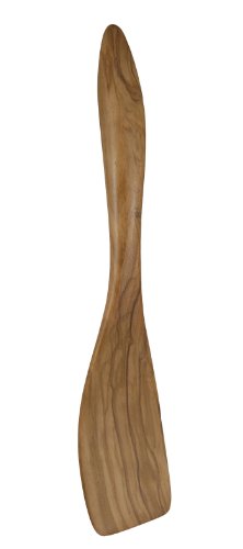 3700598601371 - BERARD FRENCH OLIVE WOOD SMALL 12-1/2-INCH HANDCRAFTED WOOD SPATULA, TERRA COLLECTION