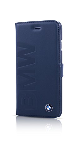3700740343920 - BMW - BOOKTYPE CASE SIGNATURE COLLECTION - IPHONE6 4.7 - BMW DEBOSSED LOGO - BLUE