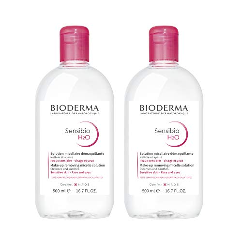 3701129801321 - BIODERMA - SENSIBIO H2O - MICELLAR WATER MAKEUP REMOVER , MAKE-UP REMOVING MICELLE SOLUTION – FOR SENSITIVE SKIN (DUO VALUE PACK)