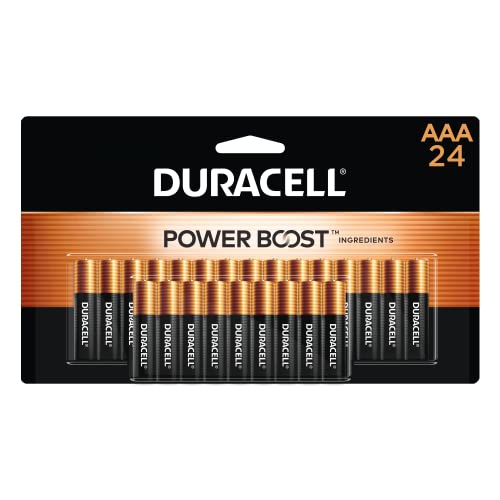 0371904047898 - DURACELL - COPPERTOP AAA ALKALINE BATTERIES - LONG LASTING, ALL-PURPOSE TRIPLE A BATTERY FOR HOUSEHOLD AND BUSINESS - 24 COUNT