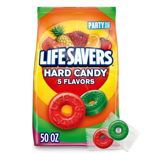 0372426643421 - LIFE SAVERS HARD CANDY 5 FLAVORS, 50-OUNCE PARTY SIZE BAG