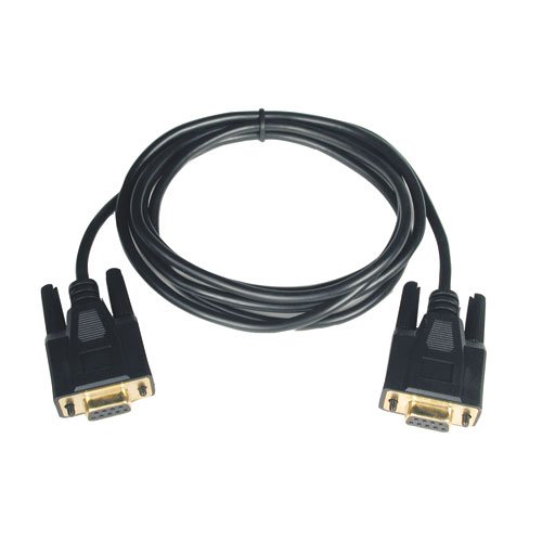 0037332013323 - TRIPP LITE NULL MODEM SERIAL RS232 CABLE (DB9 F/F) 6-FT. (P450-006)