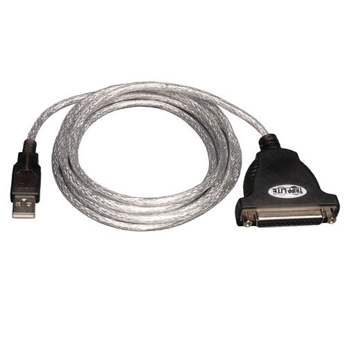 0037332155764 - TRIPP LITE HI-SPEED USB TO IEEE 1284 PARALLEL PRINTER GOLD ADAPTER CABLE (A-M TO DB25 F) 6-FT.(U207-006)