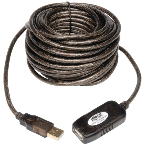 0037332173263 - TRIPP LITE USB 2.0 HI-SPEED ACTIVE EXTENSION REPEATER CABLE (A M/F) 10 METER (33-FT.) (U026-10M)