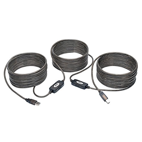 0037332192752 - TRIPP LITE USB 2.0 HI-SPEED ACTIVE REPEATER CABLE A/B - M/M 480MBPS, 50' (U042-050)