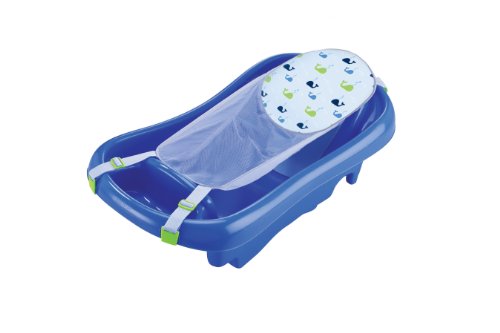 0037333304789 - THE FIRST YEARS SURE COMFORT DELUXE NEWBORN TO TODDLER TUB BLUE
