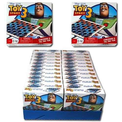0374316339001 - TOY STORY CHECKERS & TIC TAC TOE CASE PACK 24