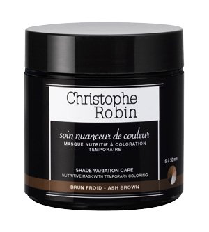 3760041759158 - SOIN NUANCEUR DE COULEUR IN BRUN FROID NUTRITIVE MASK WITH TEMPORARY COLORING IN ASH BROWN 250 ML BY CHRISTOPHE ROBIN