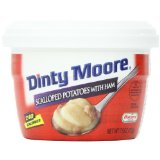0037600443630 - DINTY MOORE SCALLOPED POTATOES WITH HAM MICROWAVABLE BOWLS