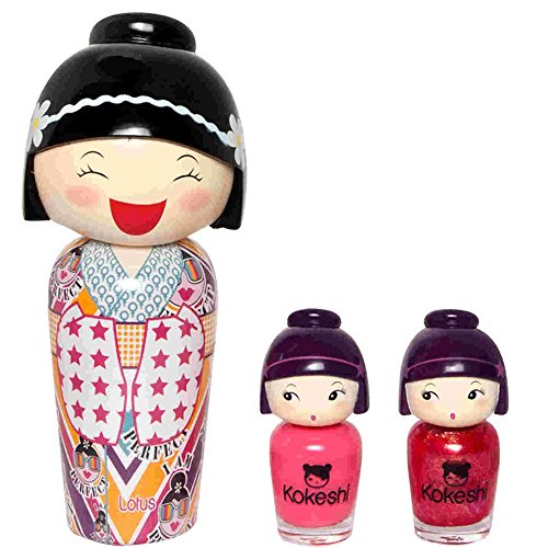 3760048934954 - KOKESHI PARFUMS - LOTUS I AM PERFECT (BY VALERIA ATTINELLI) EDT 50 ML + 2 NAIL LACQUERS SET