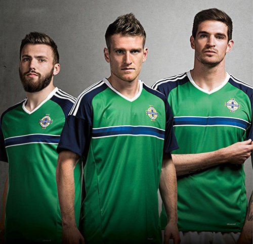 3776638046204 - 2016 SUPER HOT NORTHERN IRELAND HOME FOOTBALL JERSEY IN GREEN