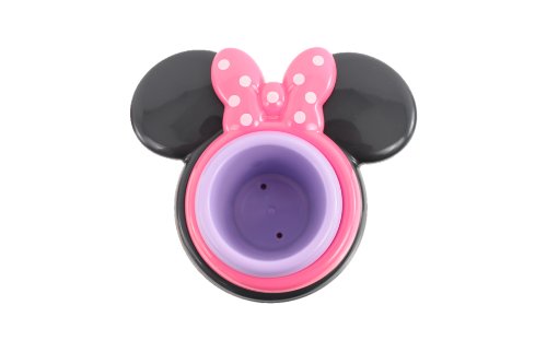 0037977130249 - SASSY DISNEY MINNIE SCOOP AND SMILE STACKING CUPS BATH TOY (DISCONTINUED BY MANUFACTURER)