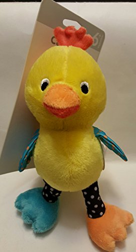 0037977615890 - CARTER'S YELLOW CHICKEN CHIPRING VIBRATING YELLOW CHICK BABY SOFT ATTACHABLE TOY PLUSH BIRTH AND UP ACTIVITY TOY