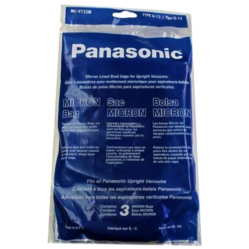 0037988690909 - PANASONIC PAN STYLE U12 PAPER BAG (PACK OF 3)