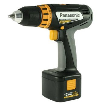 0037988718559 - FACTORY-RECONDITIONED PANASONIC EY6409NQKW-R 12 VOLT 1/2 3.0 AH NI-MH CORDLESS DRILL DRIVER KIT