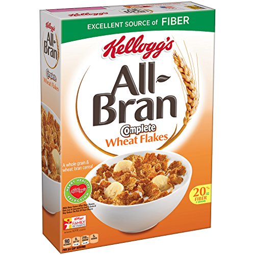0038000006036 - ALL-BRAN CEREAL, COMPLETE WHEAT, 18-OUNCE BOXES (PACK OF 2)
