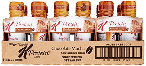 0038000111761 - KELLOGG'S SPECIAL K PROTEIN CAFE-INSPIRED SHAKE, CHOCOLATE MOCHA, 10 OUNCE, 12 C