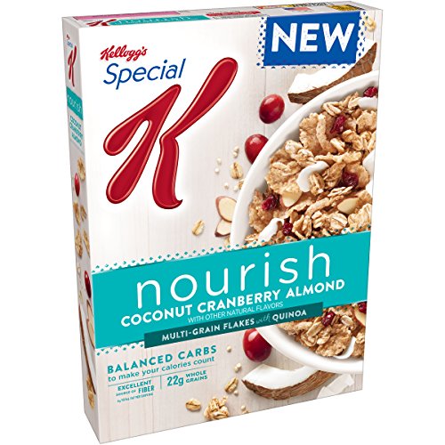 0038000136382 - KELLOGG'S, SPECIAL K, NOURISH CEREAL, 14OZ BOX (PACK OF 4) (CHOOSE FLAVORS) (COC