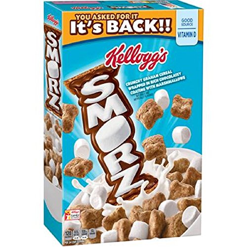 0038000144158 - KELLOGG'S, SMORZ CEREAL, BACK BY POPULAR DEMAND, 10.2OZ BOX (PACK OF 4)