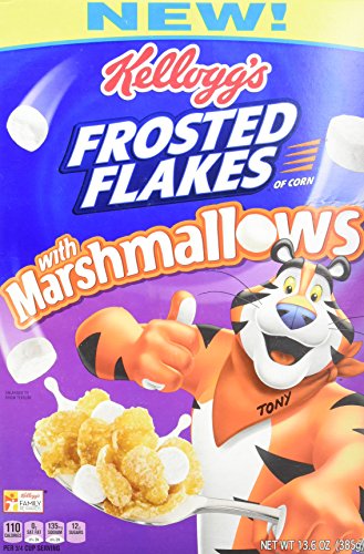 0038000155246 - FROSTED FLAKES KELLOGG'S WITH MARSHMALLOWS, 13.6 OUNCE(PACK OF 12)