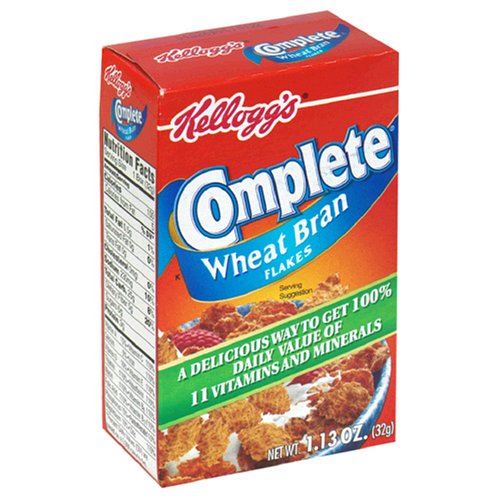 0038000219375 - COMPLETE BRAN FLAKES CEREAL, 1.13-OUNCE SINGLE SERVE PACKS (PACK OF 70)