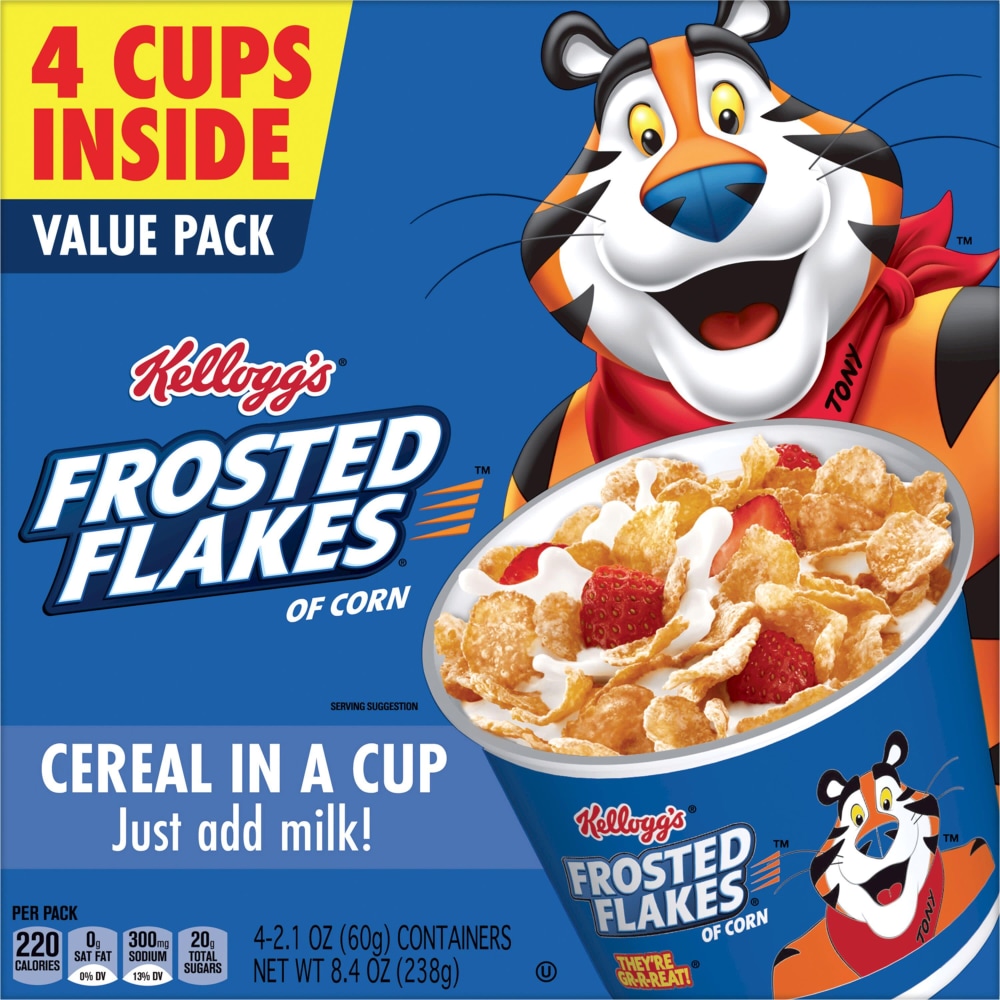 0003800027802 - KELLOGGS® FROSTED FLAKES CEREAL CUPS