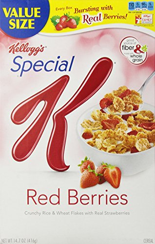 0038000599217 - SPECIAL K CEREAL, RED BERRIES, 14.7 OZ