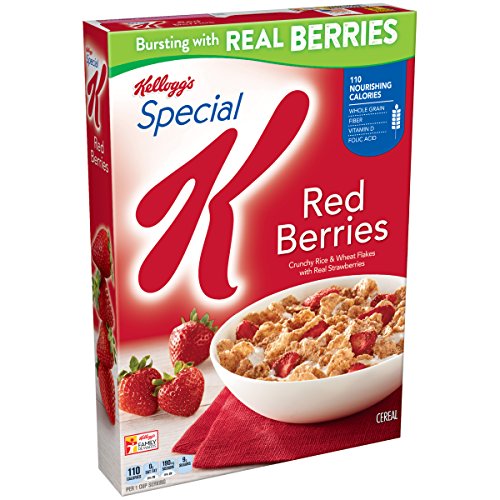 0038000599224 - SPECIAL K KELLOGG'S CEREAL, RED BERRIES, 11.2 OZ