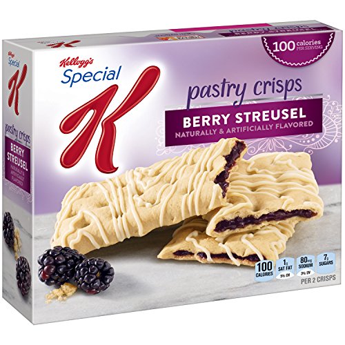 0038000731099 - KELLOGG'S SPECIAL K PASTRY CRISPS, BERRY STREUSEL, 4.4 OUNCE