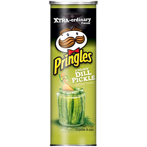 0038000845116 - PRINGLES EXTREME SCREAMING DILL PICKLE CHIPS, 5.96 OUNCE