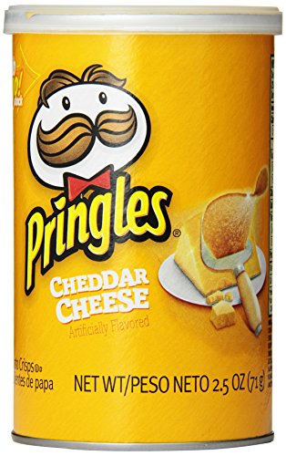 0038000845611 - PRINGLES CHEDDAR CHEESE GRAB AND GO PACK, 2.5 OUNCE (PACK OF 12)