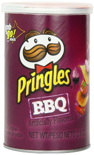0038000845628 - PRINGLES BBQ GRAB AND GO PACK, 2.5 OUNCE (PACK OF 12)