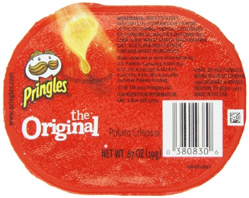 0038000845741 - PRINGLES ORIGINAL FLAVORED POTATO CHIPS - 32 INDIVIDUAL PACKS SNACK STACKS, 0.67-OUNCE EACH
