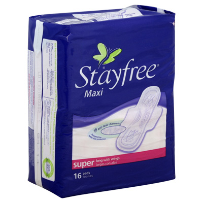 0380040840003 - MAXI PADS SUPER LONG WITH WINGS 16 PADS