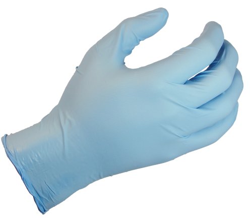 0038054678272 - SHOWA 8005PF N-DEX NITRILE GLOVE, POWDER FREE, 9.5 LENGTH, 8 MILS THICK, SMALL (PACK OF 50)