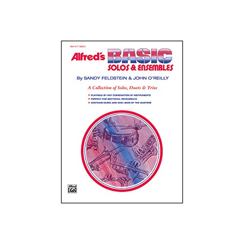 0038081036076 - ALFRED ALFRED'S BASIC SOLOS AND ENSEMBLES BOOK 2 HORN IN F