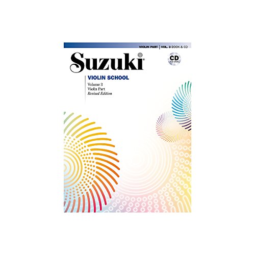 0038081308272 - ALFRED SUZUKI VIOLIN SCHOOL VIOLIN PART & CD VOLUME 3