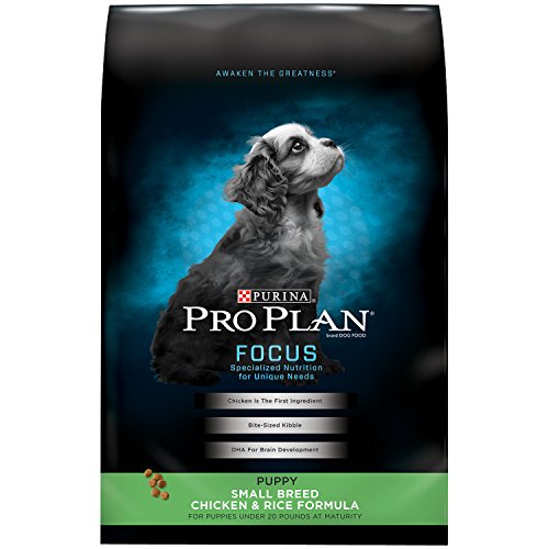 0038100113689 - PRO PLAN FOCUS CHICKEN & RICE SMALL BREED PUPPY FOOD, 6 LBS. ()