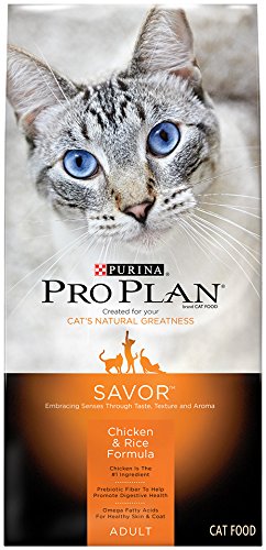 0038100131355 - PURINA PRO PLAN DRY CAT FOOD, SAVOR, ADULT CHICKEN AND RICE FORMULA, 3.5-POUND BAG, PACK OF 1
