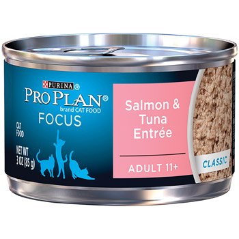 0038100138859 - PRO PLAN CANNED CAT FOOD, SENIOR GROUND SALMON AND TUNA ENTRÃ©E, 3-OUNCE CANS (PACK OF 24)
