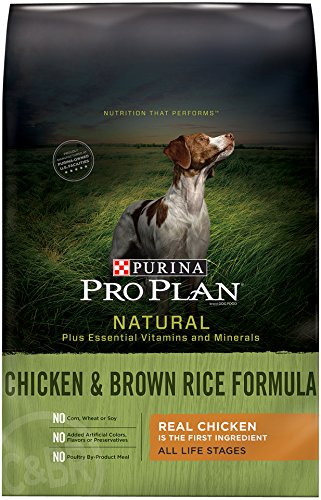 0038100139597 - PURINA PRO PLAN DRY DOG FOOD, SELECT, NATURAL CHICKEN & BROWN RICE FORMULA, 6-PO