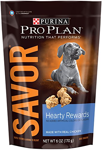 0038100161239 - PURINA PRO PLAN DRY DOG SNACK, SAVOR, HEARTY REWARDS MADE WITH REAL CHICKEN, 16-OUNCE POUCH, PACK OF 1